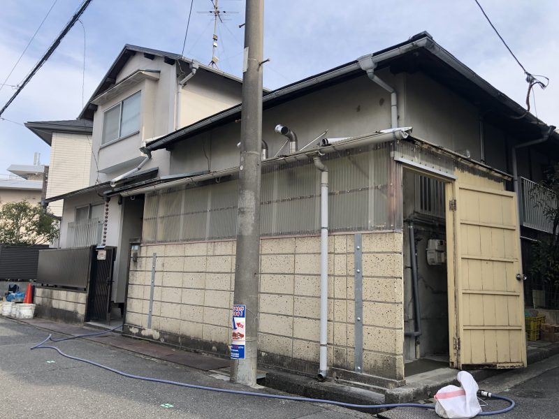【西宮市】コンクリートブロック塀補強工事